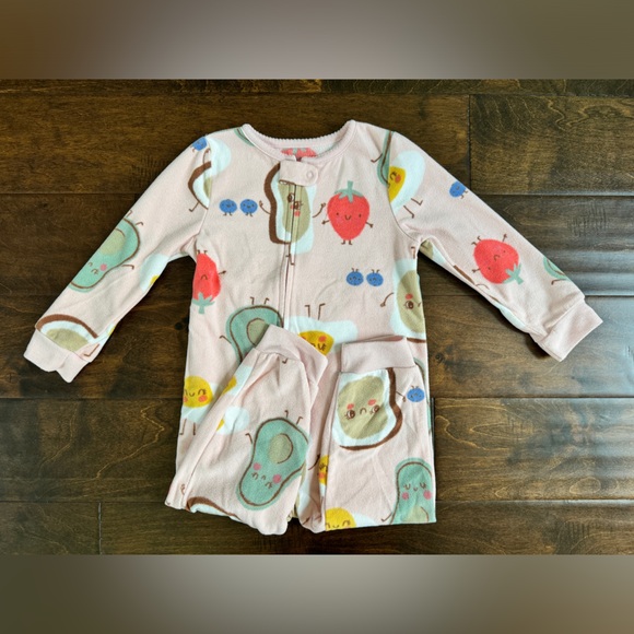 CARTER'S | Toddler Girl Fleece Pajamas - 2T - Picture 1 of 3